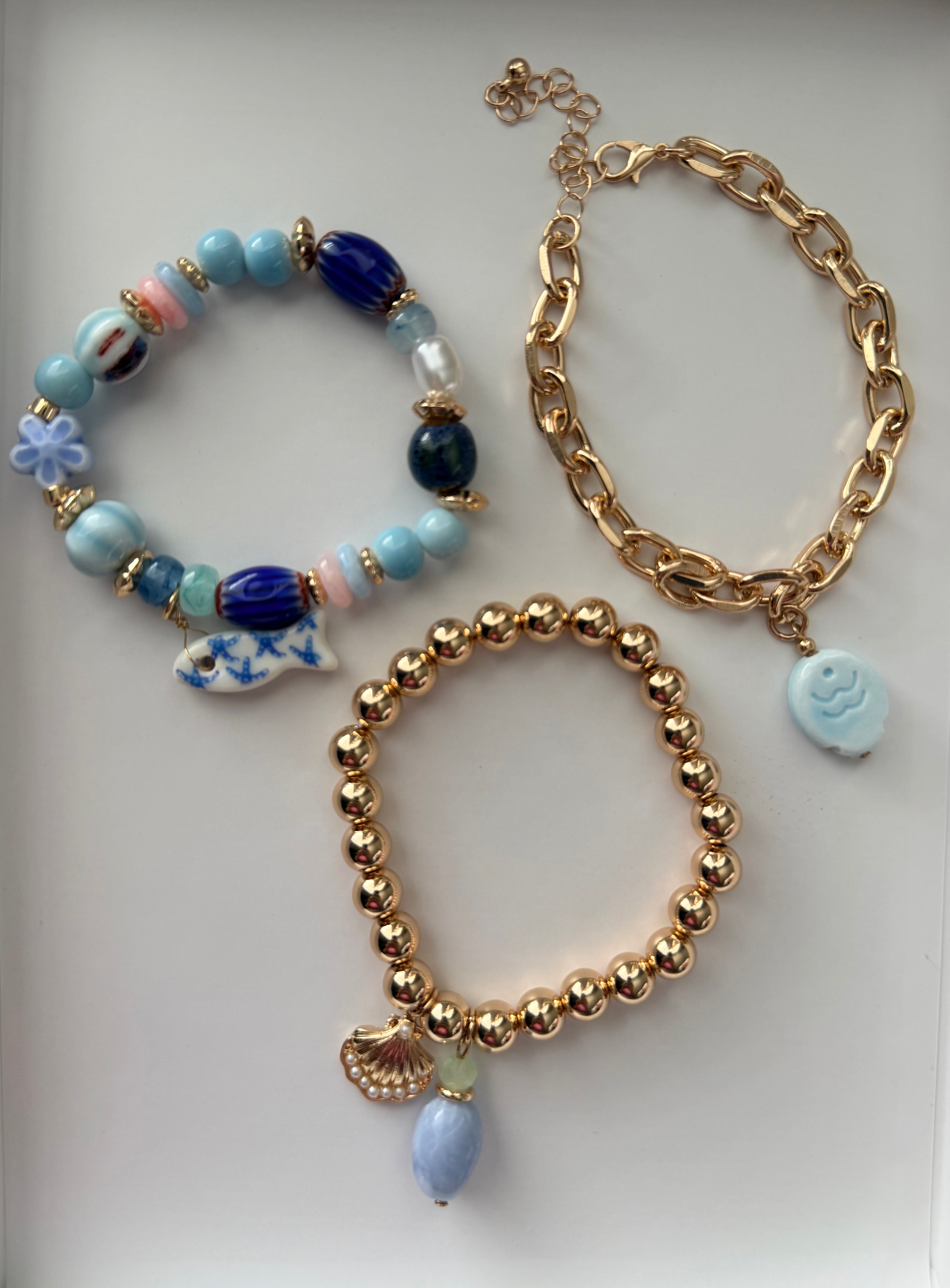Golden Minnow Bracelet