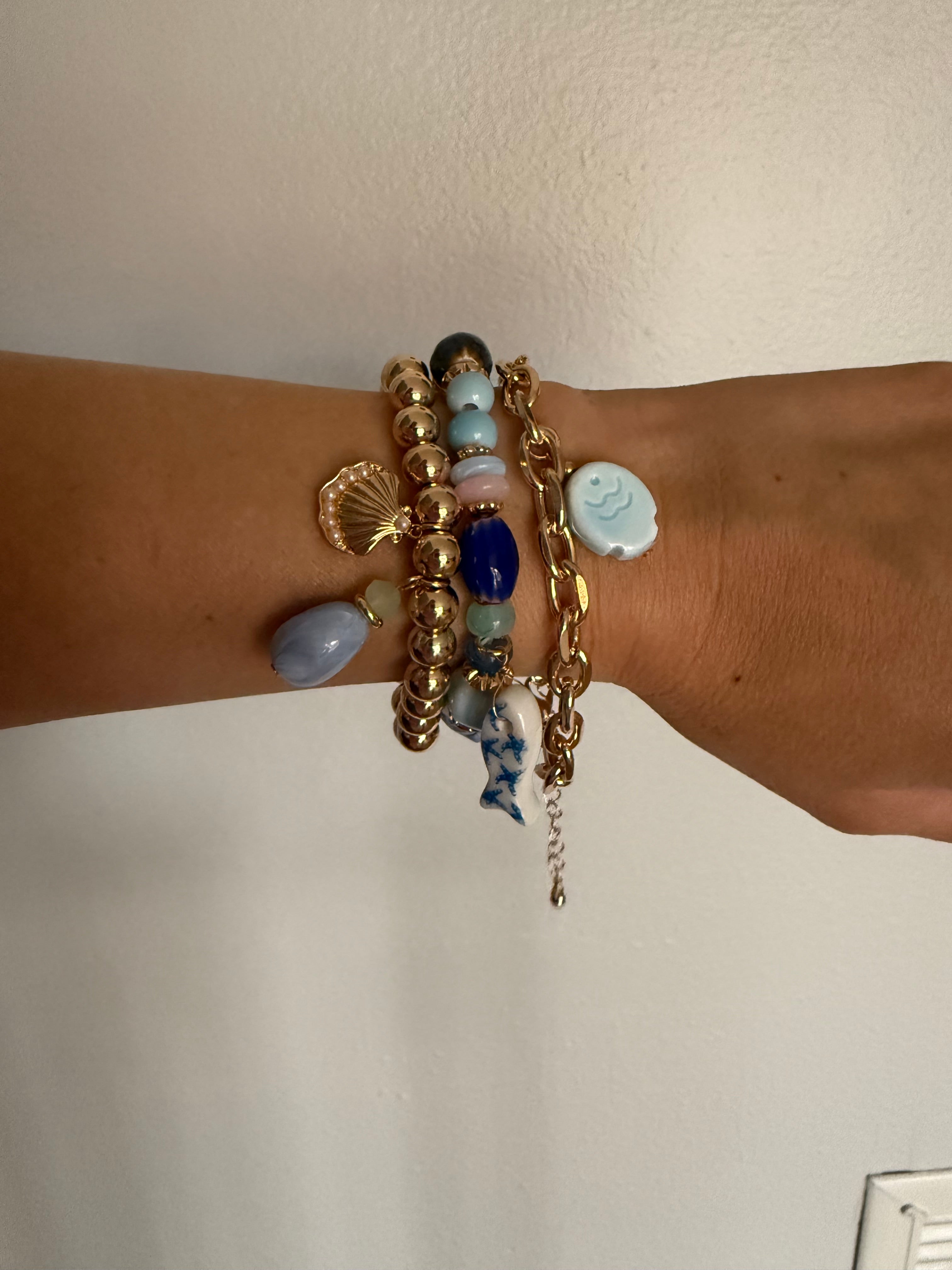 Mermaid’s Catch Beaded Bracelet